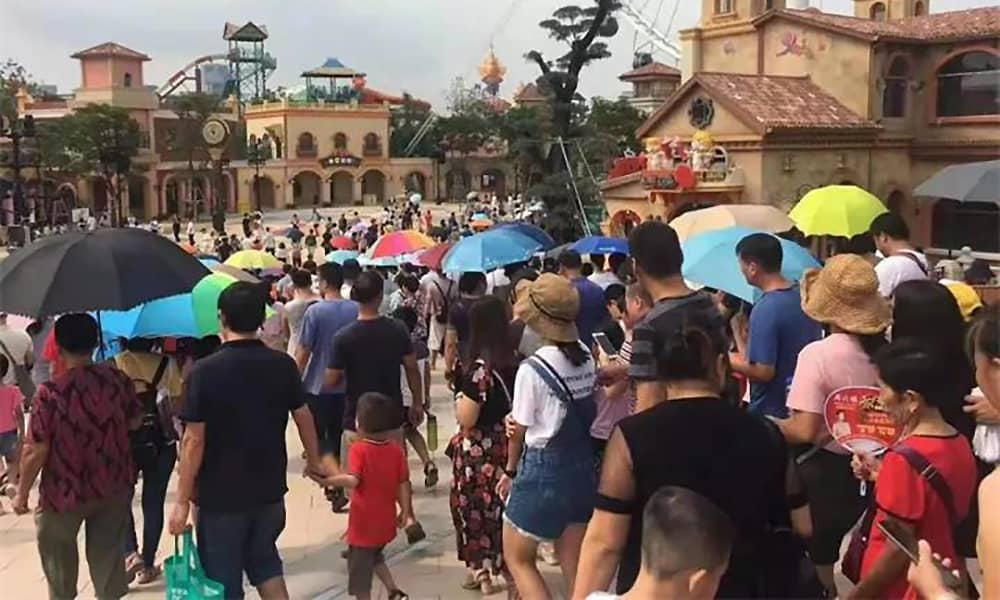 熊猫体育官方网站游乐参与打造的欢乐海岸PLUS三天迎客超16万人！